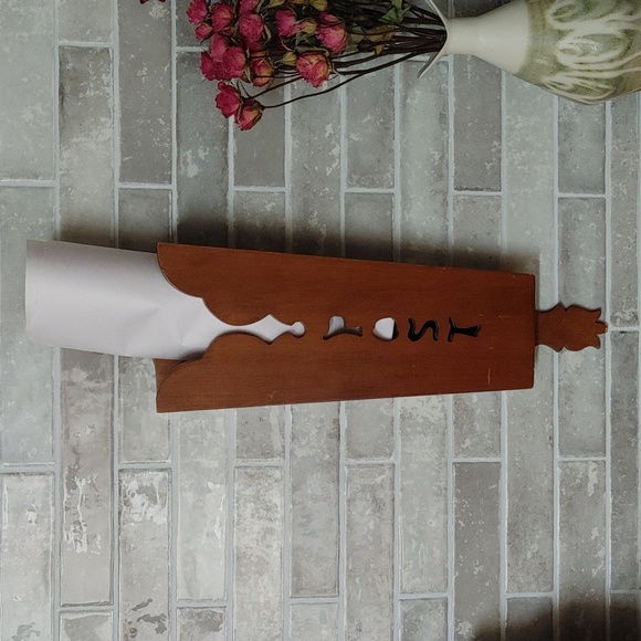 Vintage Tell City Chair Co Pattern 3102 Wooden 'Post' Box - Picture 8 of 17